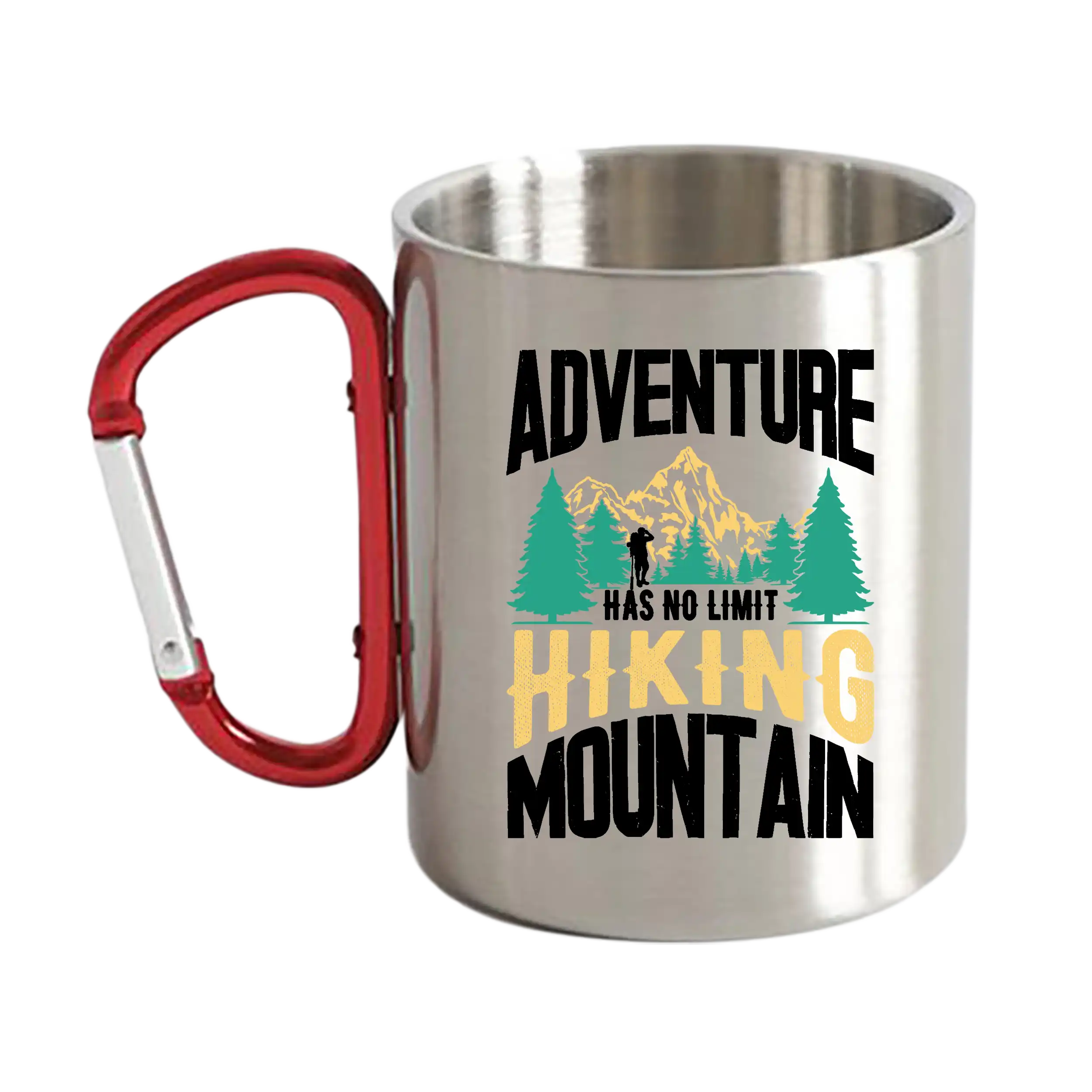 Adventure Has No Limit Carabiner Mug