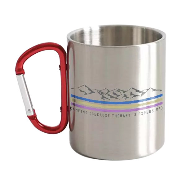 Therapy Is Expensive Carabiner Mug