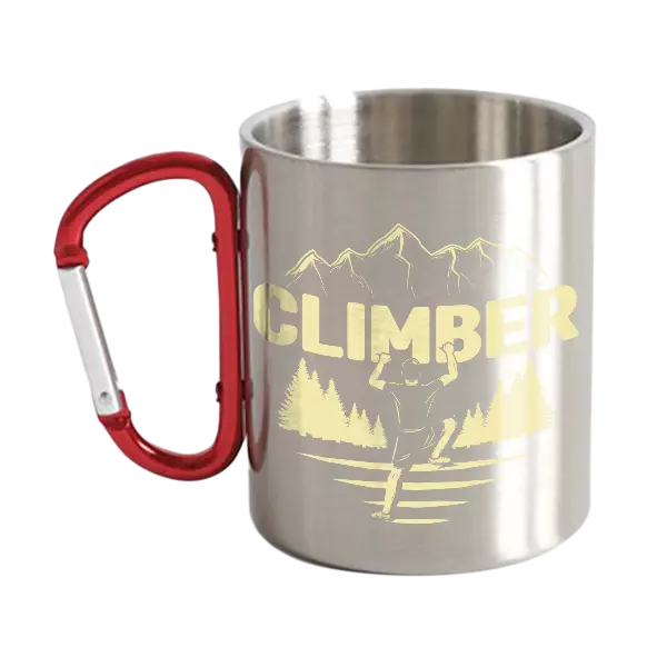 Climber Carabiner Mug