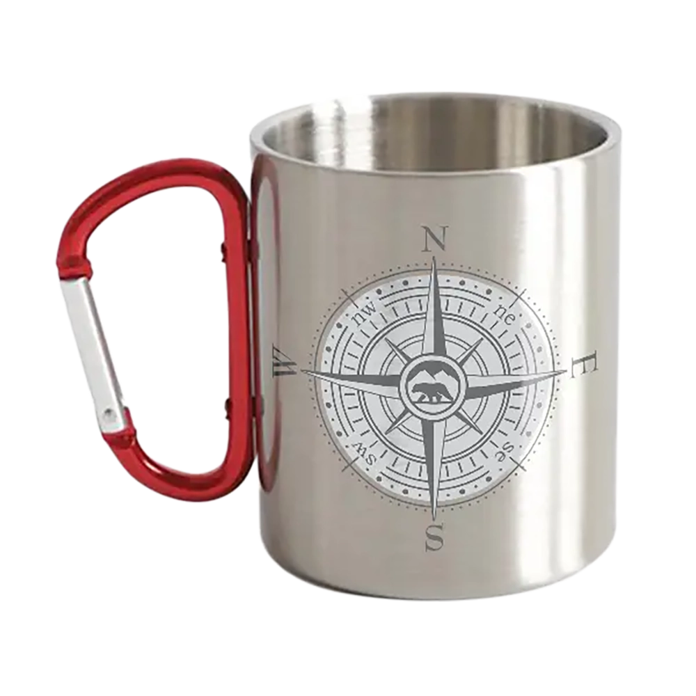 Compass Camping Carabiner Mug
